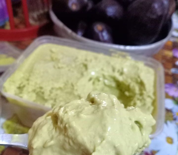 Low Carb Creamy Avocado Ice Cream