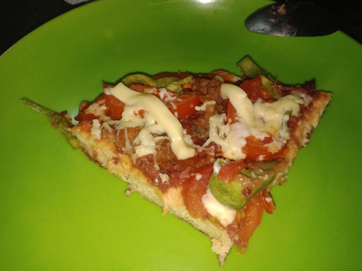 Low Carb Cabbage Pizza