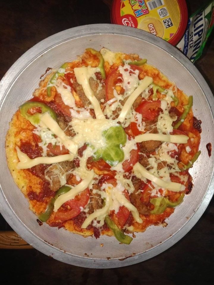 Low Carb Cabbage Pizza