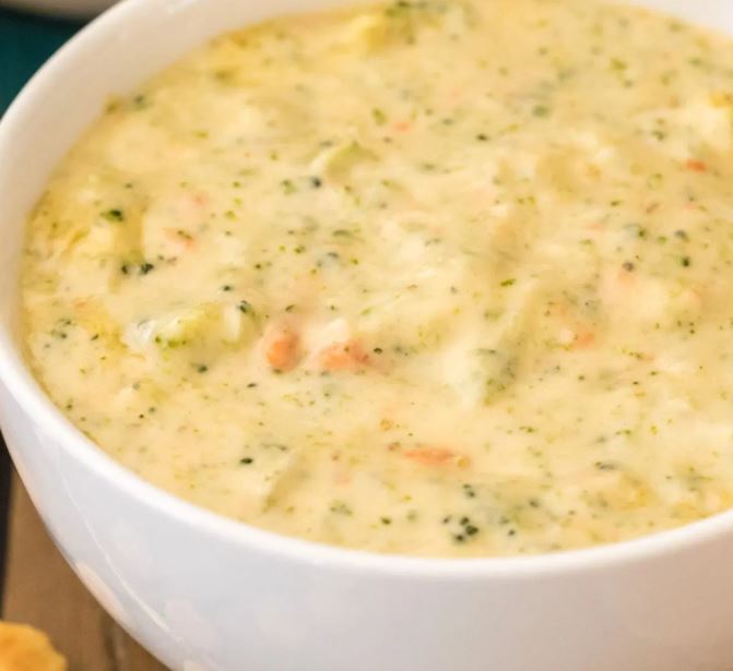 Low Carb Diet Menu Broccoli Cheese Soup