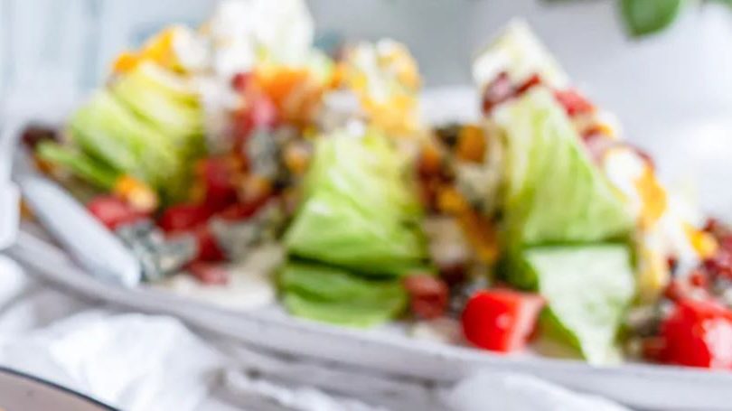 Low carb wedge salad