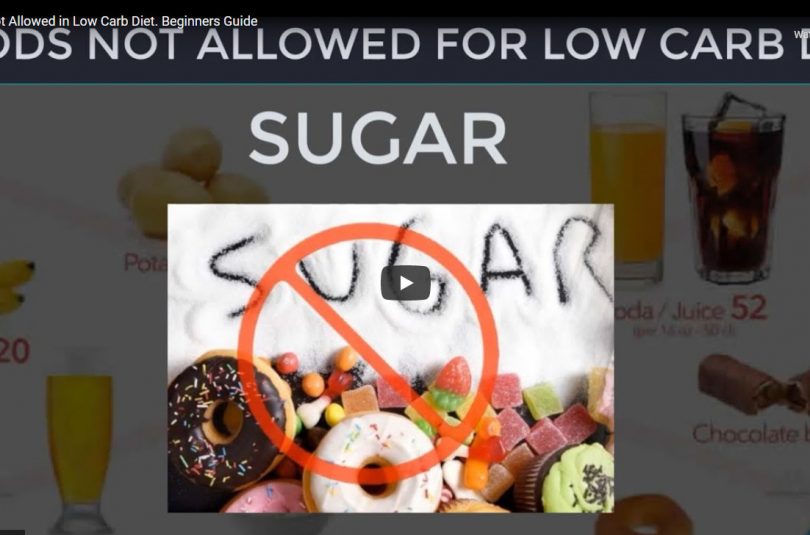 FOODS NOT ALLOWED IN LOW CARB DIET.