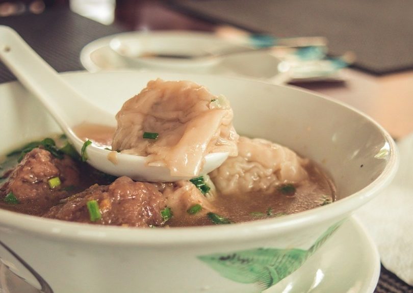 Chicken and Siomai Soup