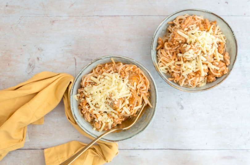 Low Carb Filipino Style Spaghetti