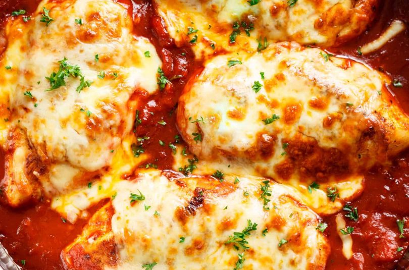 Low Carb Chicken Parm