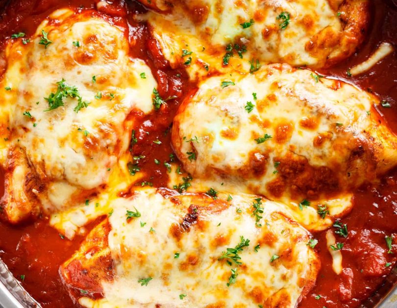 Low Carb Chicken Parm